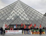 Лувр забастовал из-за пенсионной реформы